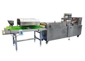 China 15cm 1000pcs/h Stainlesss Steel Food Encrusting Machine factory
