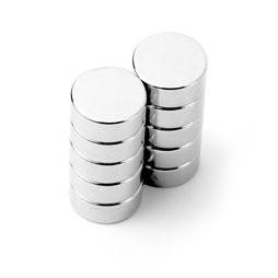 Wholesale Price N35 Galvanized D12x5mm NdFeB Disc Button Magnets