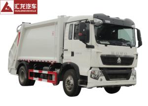 China Heavy Duty Garbage Compactor Good Sealing Truck Easy Dumping Big Size factory