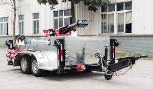China Foam Fire Fighting Truck With High Flow Fire Monitor on sale