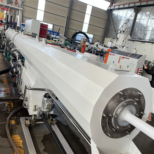 Gas Water Supply Pipe Extrusion Machine Single Screw Extruder PPH Pipe Three Layers Line