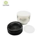 Plastic Empty Cream Jars Cosmetic Packaging Screw Cap Plastic Decorated