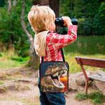 Zippered 3D Dinosaur Insulated Lunch Cooler Bags