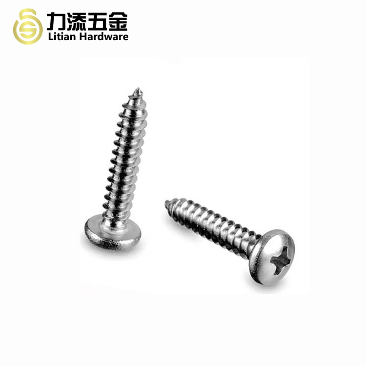 Recessed Metal Screw Fasteners Countersunk Head Powder Coating ODM