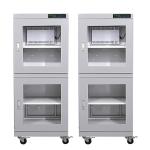 4 Casters Ultra Low Humidity Dry Cabinet / Electronic Humidity Control Cabinet