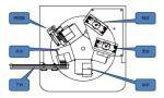 Top Side Battery Sealing Machine Manufacturing Equipment 600-700PPH