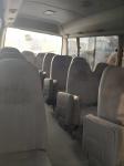 7 Meter Long Toyota Second Hand Coaster Buses7.50R16 Tyre 30 Seats 1HZ Engine