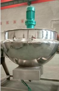 China 300L Stainless Steel Steam Jacketed Kettle For Food Processing factory