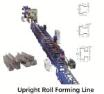 1.8mm Metal Sheet Shelf Column Roll Forming Equipment