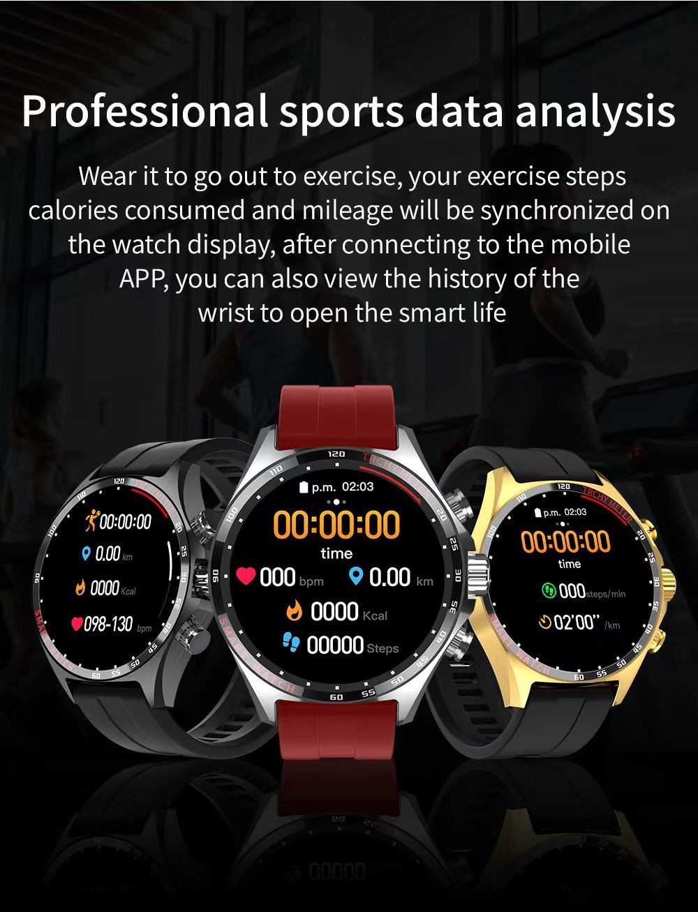 SK27 Smart Watch 400mAh IP68 Blood Oxygen Heart Rate Blood Pressure Smart Sports Watch