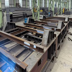 Equipment Framework Steel Structure Support Fabrication With Painting Galvanized