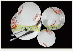 China 20pcs porcelian dinnerware set factory