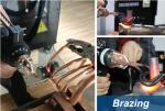 Stainless Steel Induction Brazing Machine Portable 10KVA For Automotive