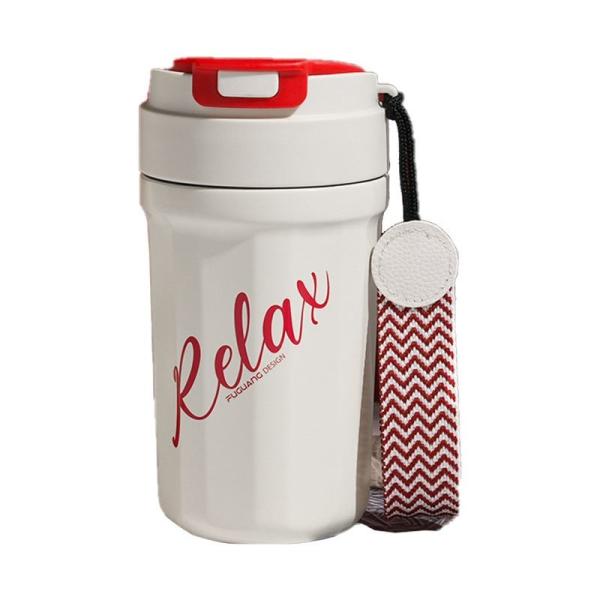 460ml Double Wall Vacuum Leak Proof Coffee Tumbler Thermos 16 Oz Stainless Steel