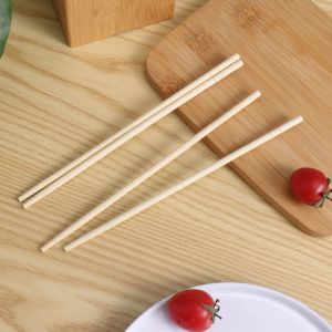 Eco-Friendly Low- Chopsticks Round Bamboo Chopsticks Sushi Chopsticks Packaging