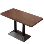 Wooden Dining Table in Modern Design for Customized Color Restaurant Furniture