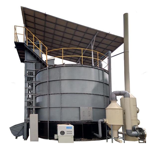 PLC Controlled Cow Farm Fertilizer Fermentation Tank with 8-12m3/day Capacity