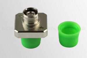 China Simplex Fiber Optic Adapter Green -40℃ to 85℃ Operating Temperature factory