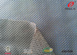China Bmw Windows Polyester Netting Fabric , Mesh Upholstery Fabric 145CM Width factory