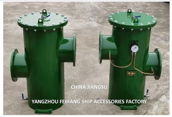 TYPE-5K-300A SHIP STANDARD SIMPLEX BASKET FILTER & CARBON STEEL SIMPLEX OIL