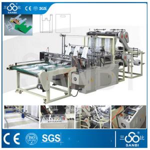 China High Speed Plastic Bag Making Machine Six Lines Cold Cutting factory