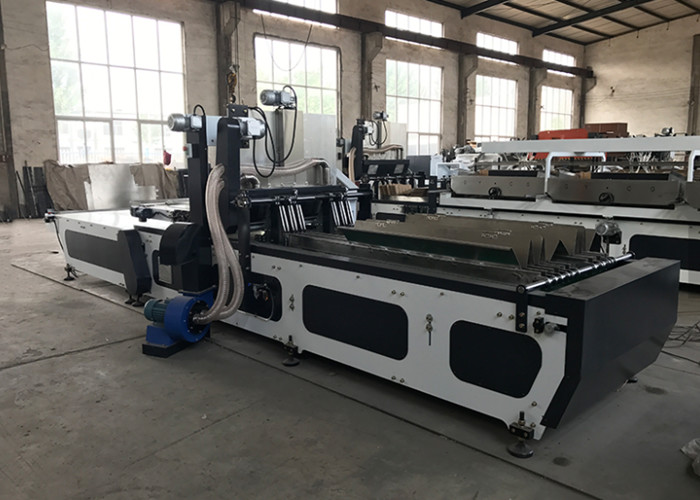 Corrugated Carton Partition Assembly Machine , Carton Box Making Machine