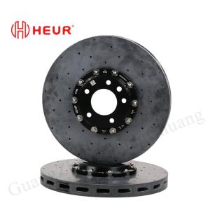 China HEUR Front Brake Kit Replacement 420mm Carbon Ceramic Disc For AUDI RsQ8 factory
