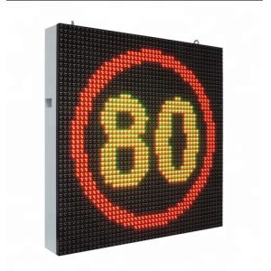 China Outdoor Variable Message Sign with 10mm Pitch 100000 Hrs Life Span and 2 Years Warranty VMS LED Display on sale