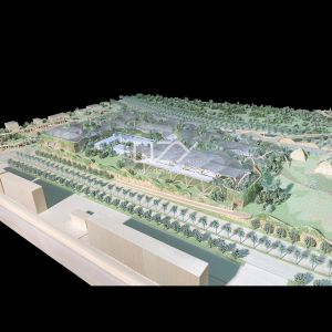 EMBT Natural Architectural Landscape Model Maker 1/500