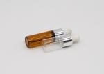 Leak Proof 30ml E Liquid Calibrated Amber Glass Dropper Reusable