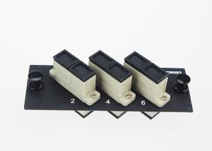 China 3 Ports Fiber Optic Cable Assembly Fiber Optic Adapter / Patch Panel For SC Adapter factory