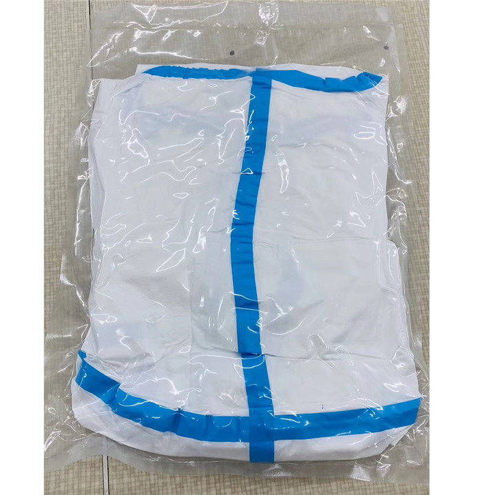 Microporous Safety Disposable Protective Coveralls / Isolation Suit CE FDA Approved
