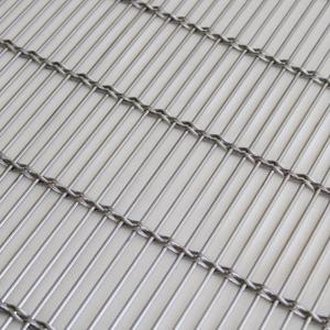 China Exterior Decorative Architectural Metal Mesh Stainless Steel 316 Cable Rod Fabrics factory