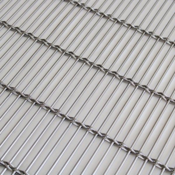 Exterior Decorative Architectural Metal Mesh Stainless Steel 316 Cable Rod