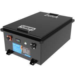 China LiFePO4 Custom Lithium Battery Packs 48V 100Ah 51.2V BMS For Golf Car factory
