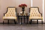Countryside French Furniture Living Room Furniture- Luxury Gold Modern Longue