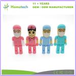 Doctor Shape Plastic USB Flash Drive Memory Stick 8GB 16GB 32GB 3D USB 3.0 Flash