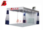 Auto Body Prep Station without Metal basement Black Side Exhaust Sanding Room