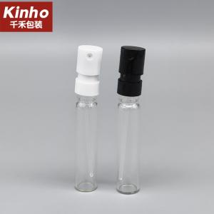 China Bayonet Crimp 2ml Glass Spray Bottle 1ml 1.5ml 2.5ml Perfume Sprayer factory