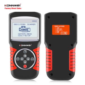 KONNWEI KW820 OBD2 Diagnostic Tool test real time status large screen 5