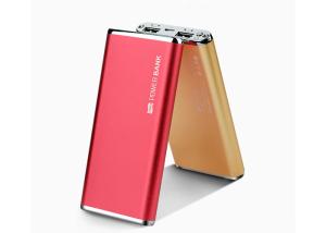 China Over Charge Protection Slim Metal Power Bank Customized Logo With Dual Usb Port factory