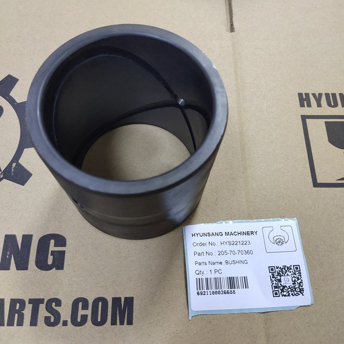 205-70-70360 205-70-71360 21K-70-12170 707-76-70110 Excavator Bushing For PC200 PC210 PC228