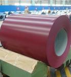 Red Ral 3005 Prepainted Galvanized Steel Coils 0.12mm Color Coated 1250mmSteel