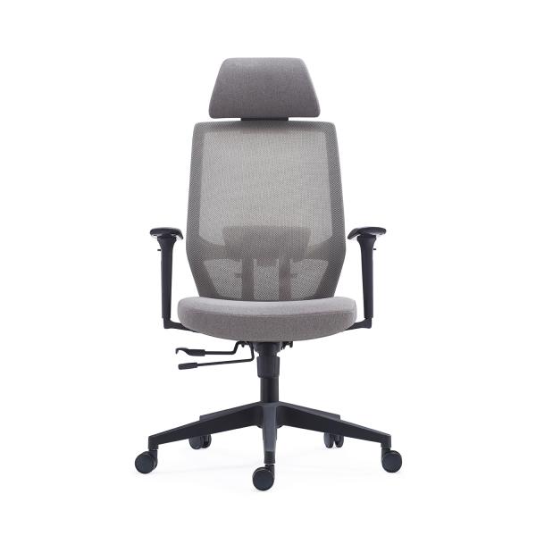 340mm Nylon Base Mesh Swivel Office Chair High Back Swivel Executive Office