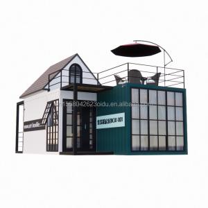 China Family of Three 20ft Luxury 5m High Duplex Container Mobile House with Wall Alternatives and Aluminum Alloy Windows factory
