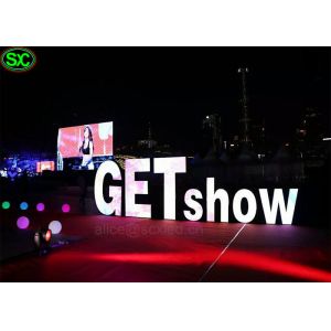 Super Thin P3mm rental Flexible Stage Led Screen Kinglight led screens for stage