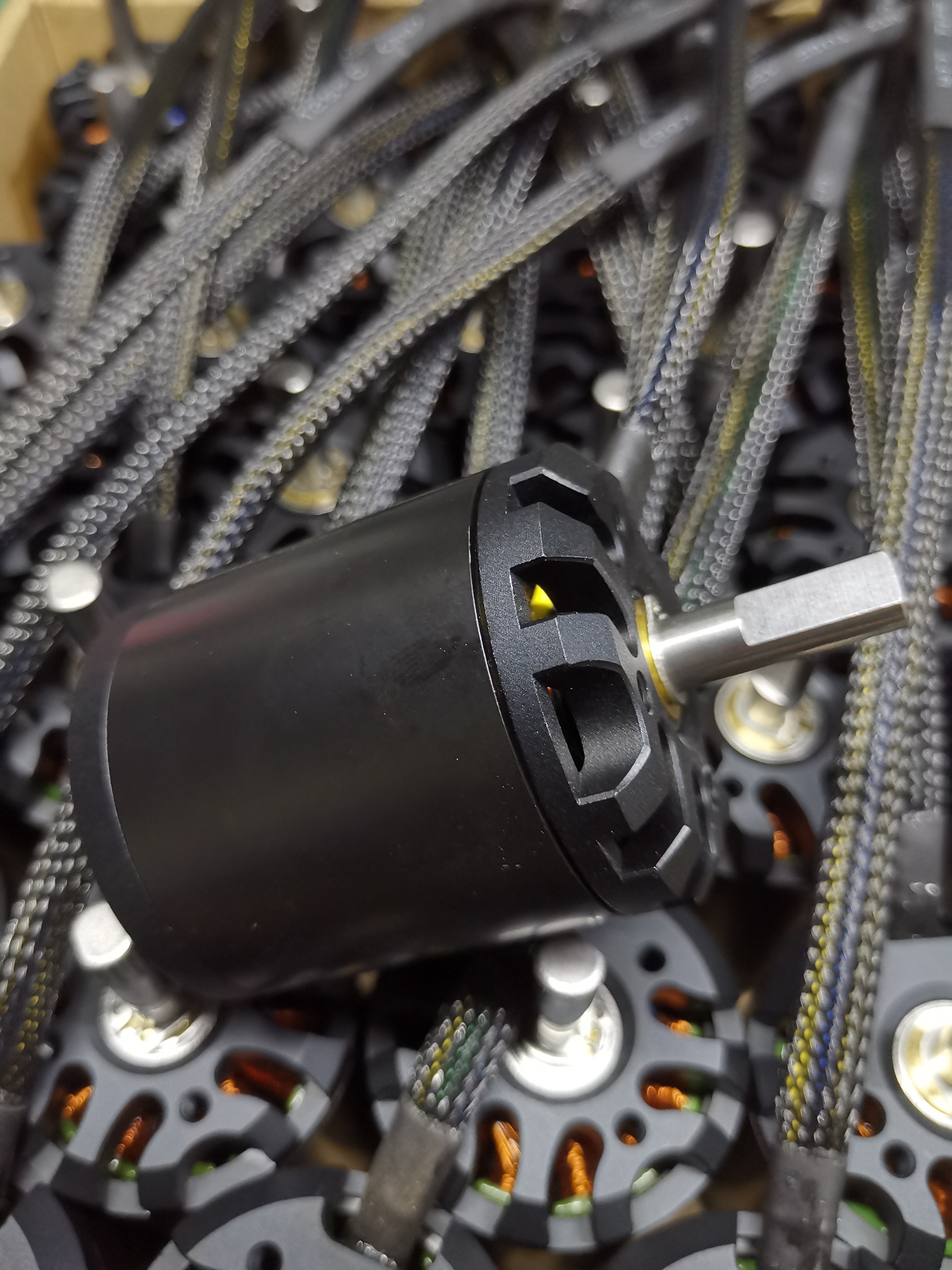 15000rpm 250W Brushless Motor , Custom Made EC Motor For Agriculture Sprayer