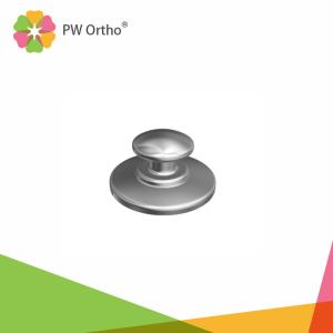 China Custom Logo Round Orthodontic Parts Bondable Lingual Buttons factory