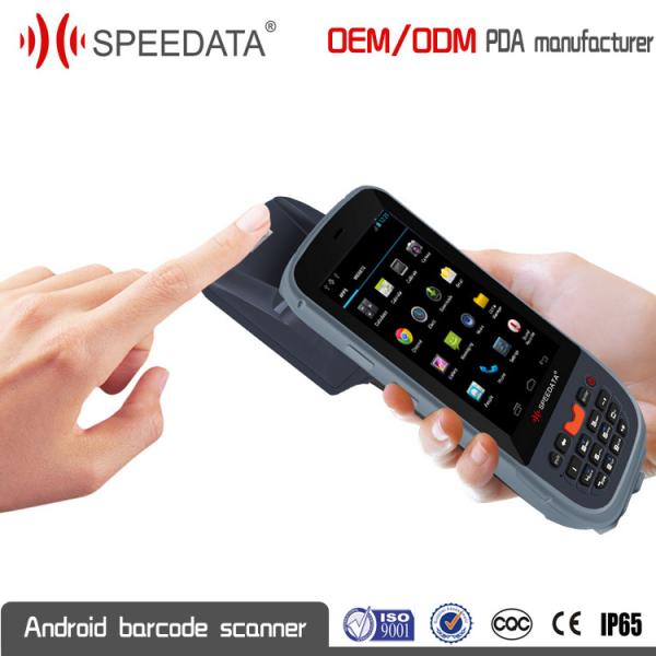 China Waterproof Outdoor Android 5.1 Fingerprint Scanner PDA with GPS Touch Screen factory