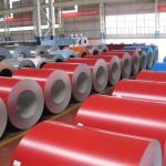 Red Ral 3005 Prepainted Galvanized Steel Coils 0.12mm Color Coated 1250mmSteel